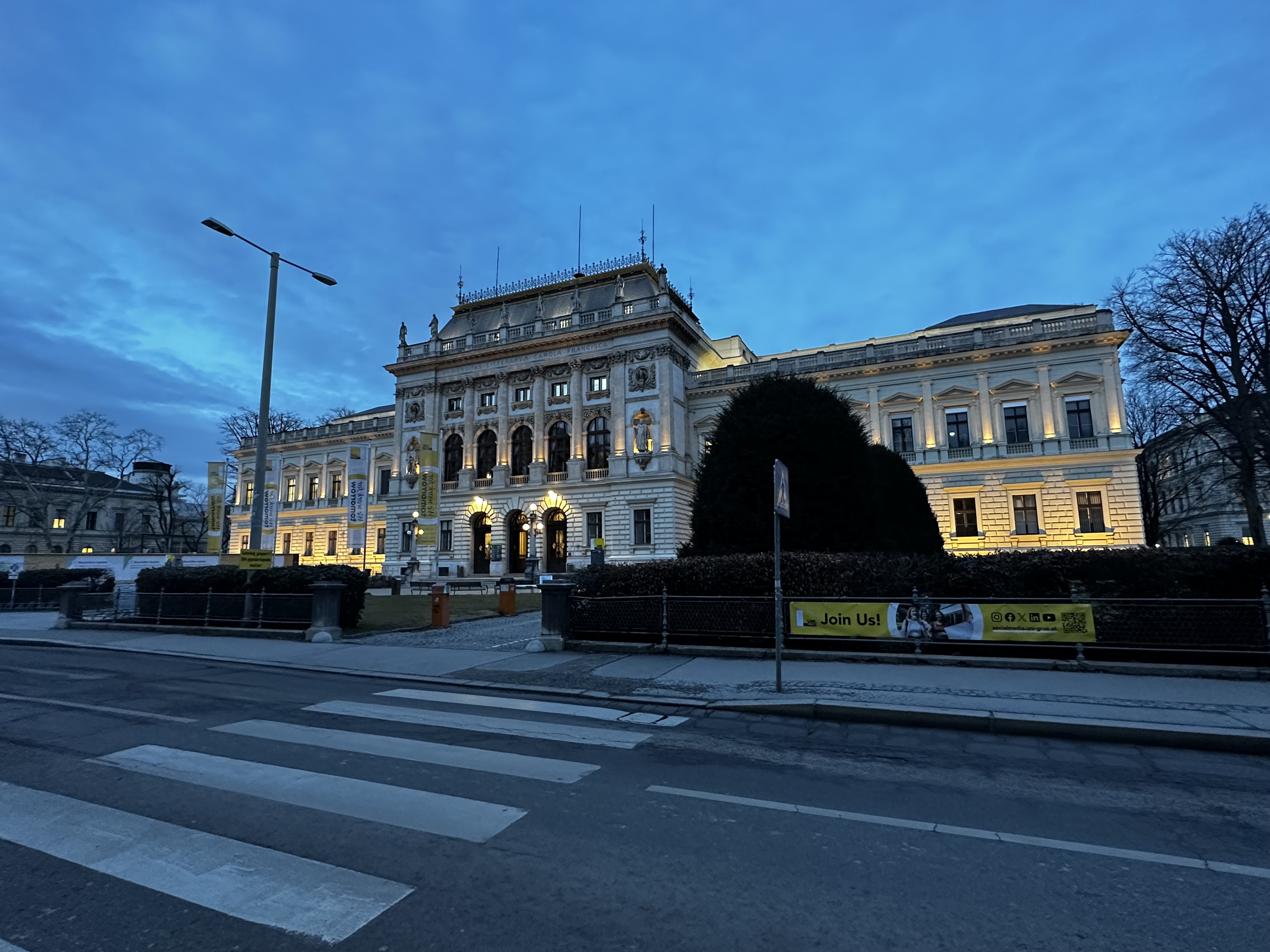 Das Hauptgebäude der Karl-Franzens-Universität in Graz