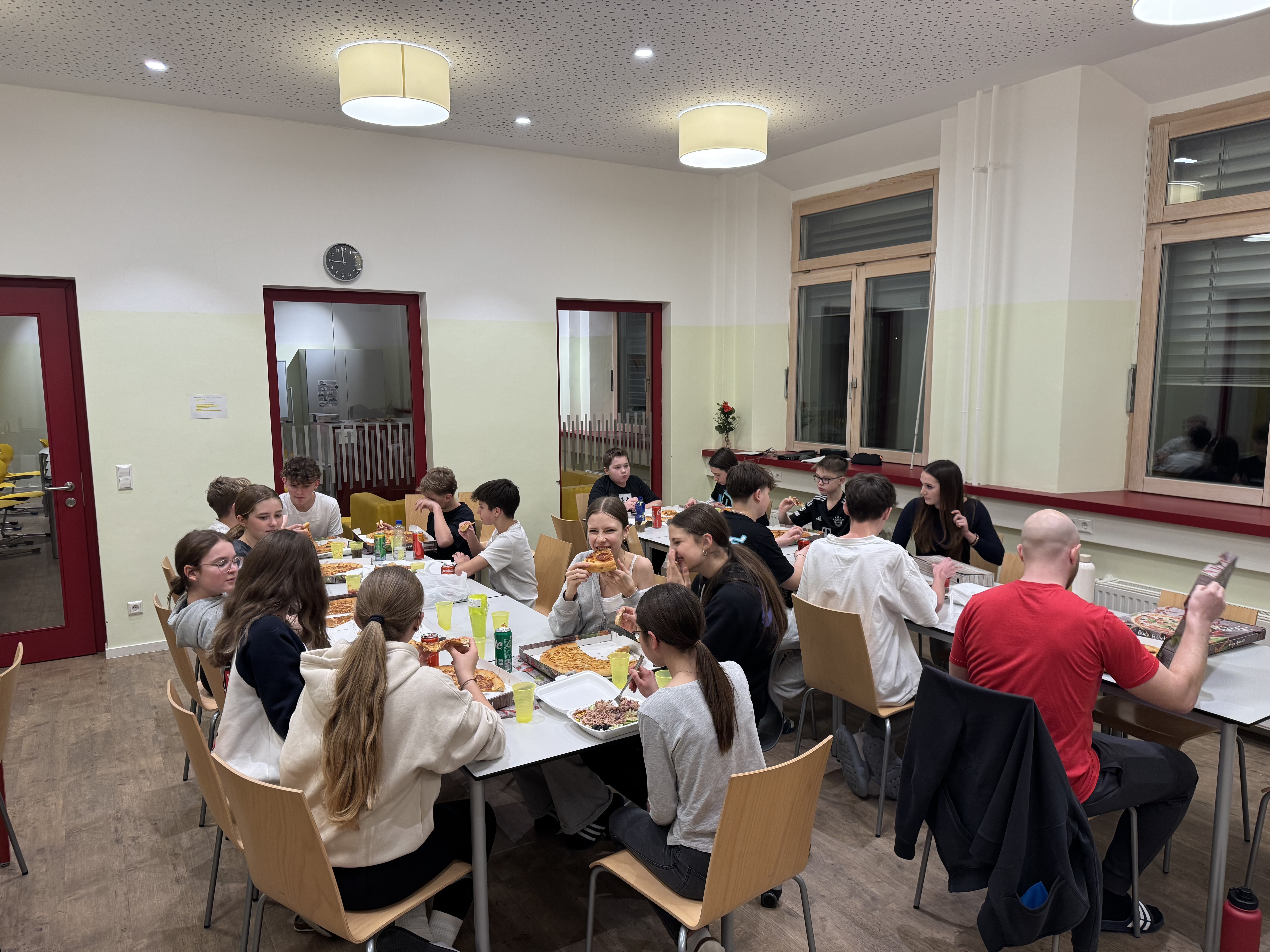 gemütliches Abendessen 