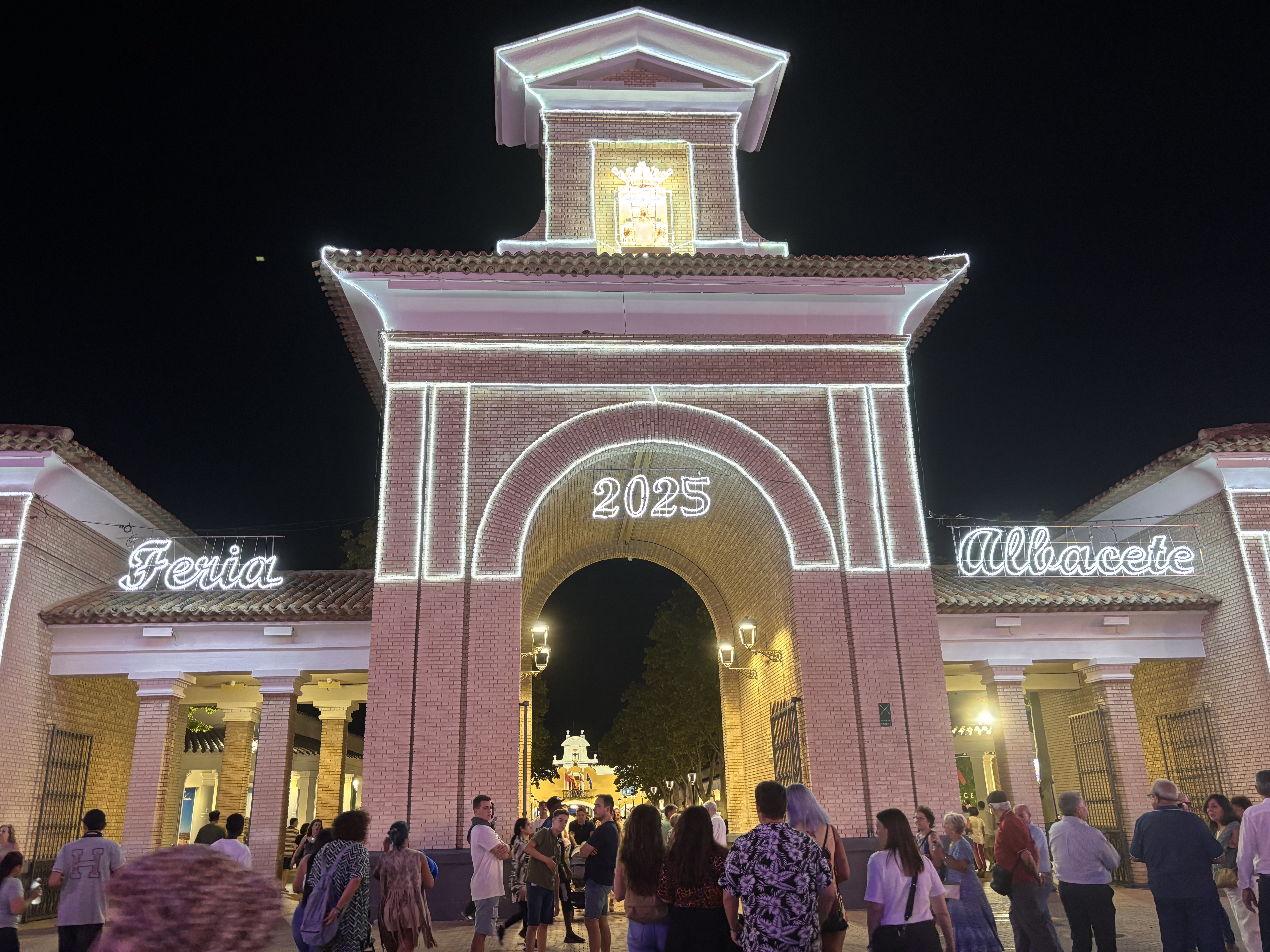 Nächtliches Stadtszenario